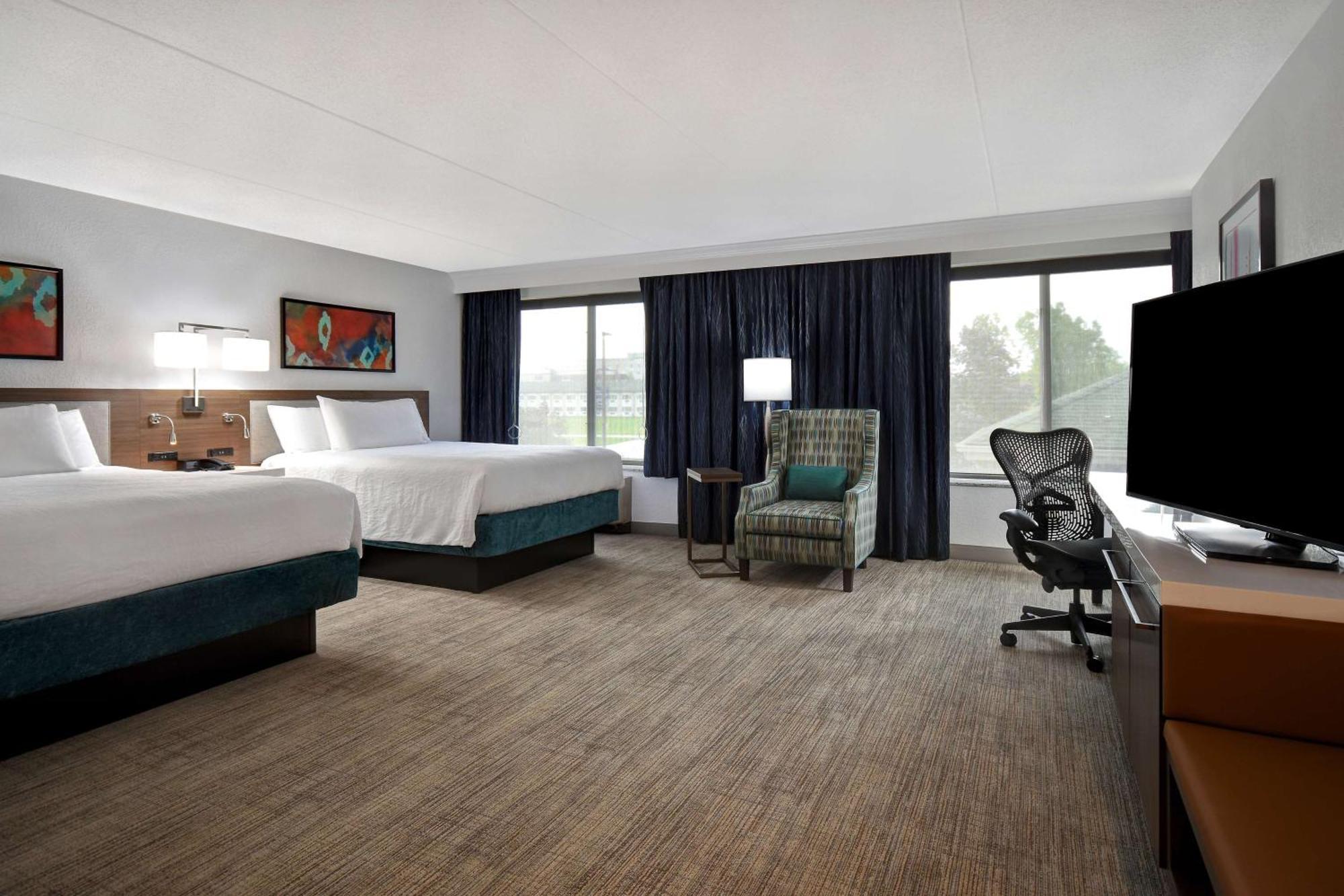 Hilton Garden Inn Detroit Metro Airport Romulus Buitenkant foto